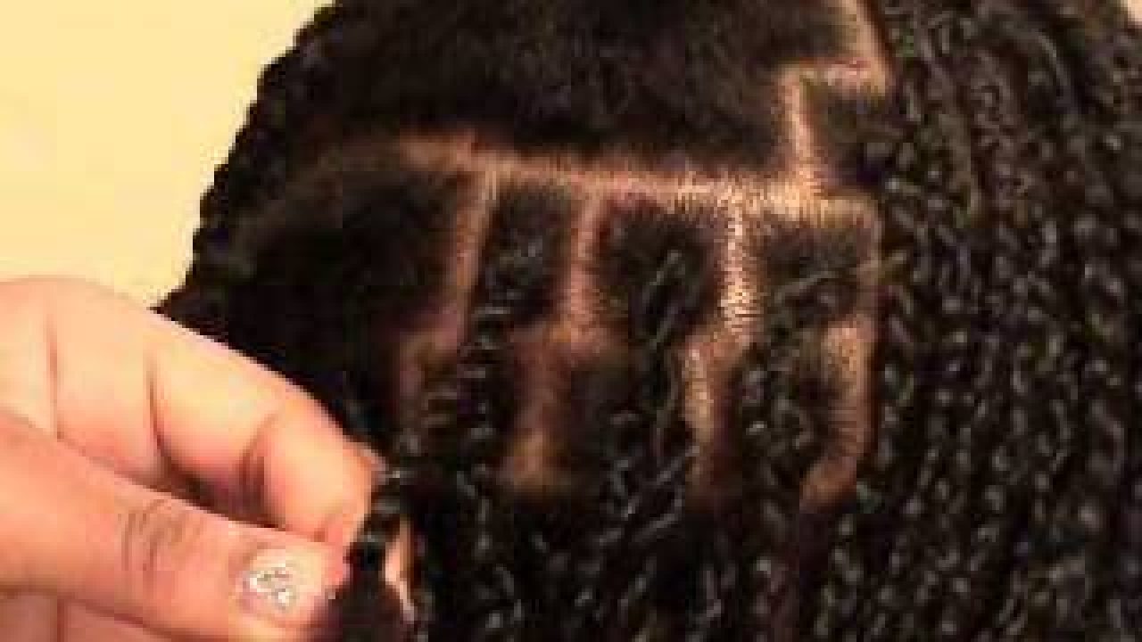 Natural Hair Care: Protective Two Strand Twists with Hair Extensions