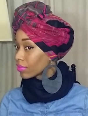 How to Tie a Head scarf