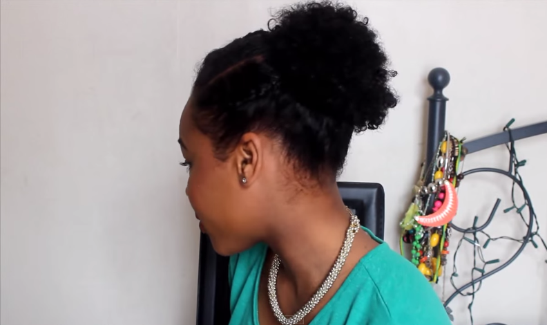3 Quick & Easy Wash And Go On Natural Short Hair styles.