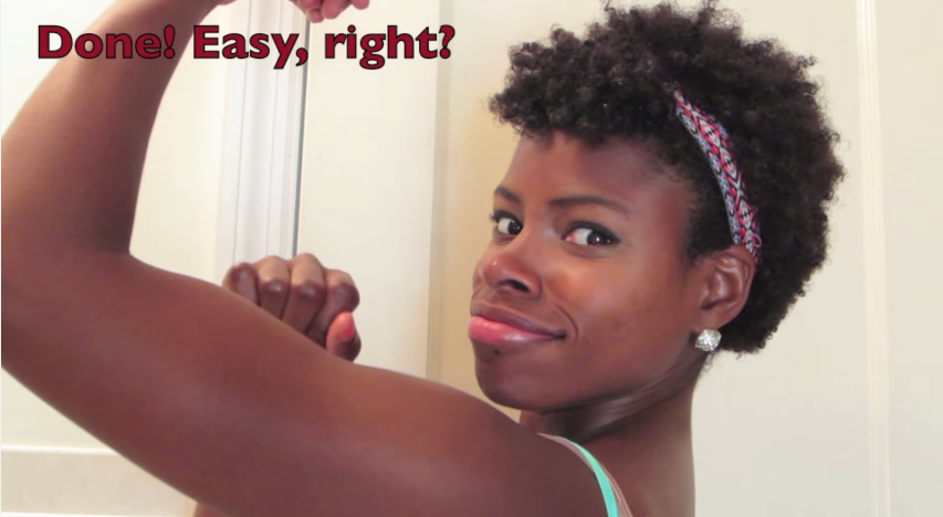 4 Simple And Easy Natural Hairstyles For Short Hair