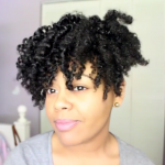 Funky Up Do on Natural Hair