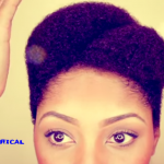 Asymmetrical Afro Tutorial for Short Natural Hair