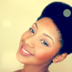 Asymmetrical Afro for Short Natural Hair