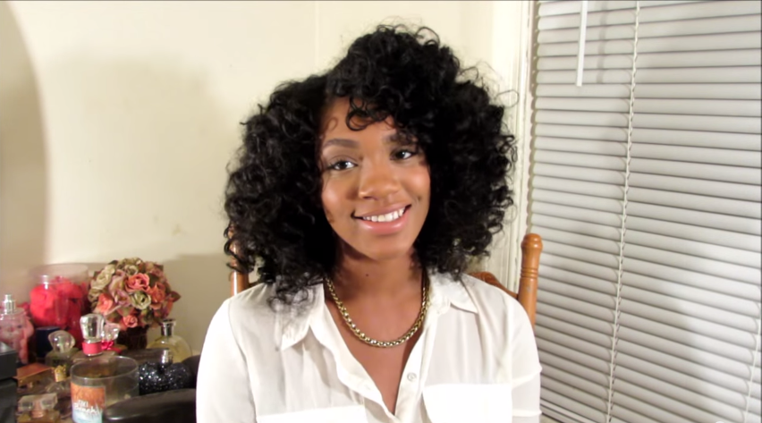 Bantu Knot out on Natural Hair Wet