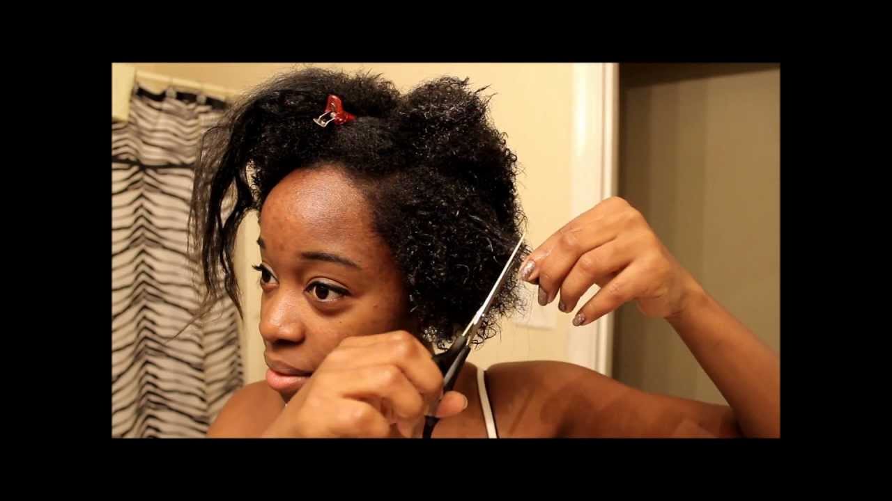Doing The Big Chop In Order To Transition To Natural Hair