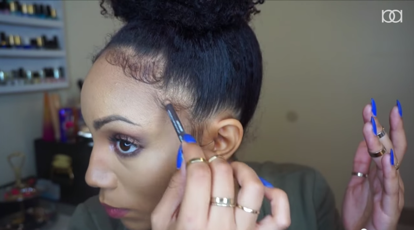 Great Technique On How To Style Your Baby Hair.