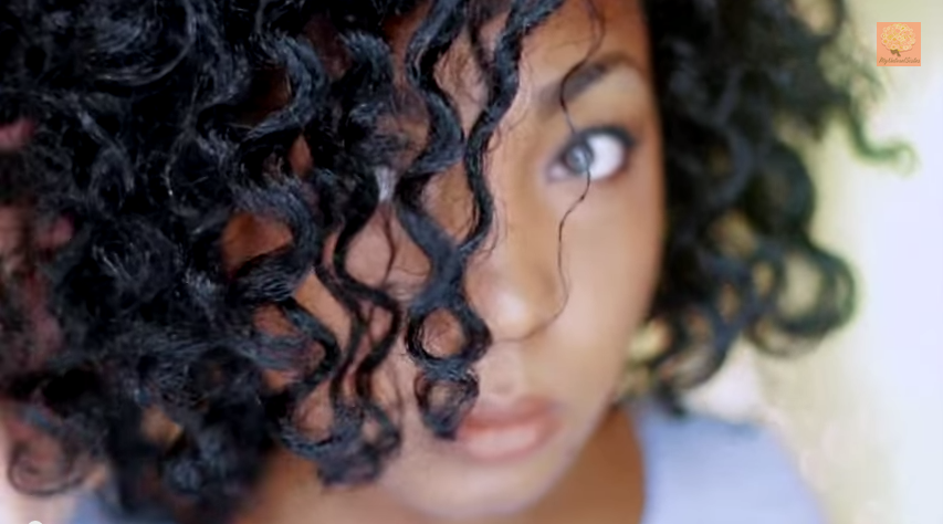 Perfect Smooth Sleek Bantu Knot Out on Natural Hair