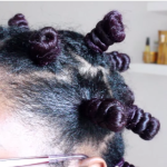 How To Heatless Bantu Knot Out
