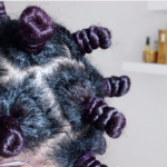 How To Heatless Bantu Knot Out-2