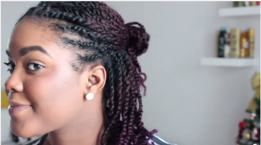 Quick Curly Black Hair Mini Twist Styles For Natural Hair