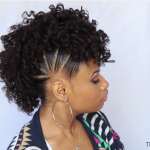 PONY HAWK Natural Hairstyle