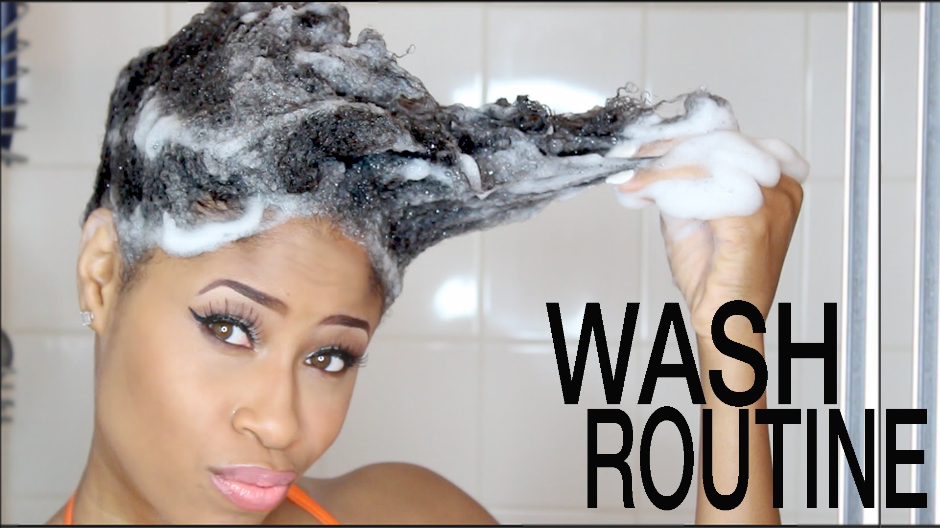 How to Wash Curly Hair? 3-Step Wash Day Routine for Natural Hair – Bask &  Bloom Essentials