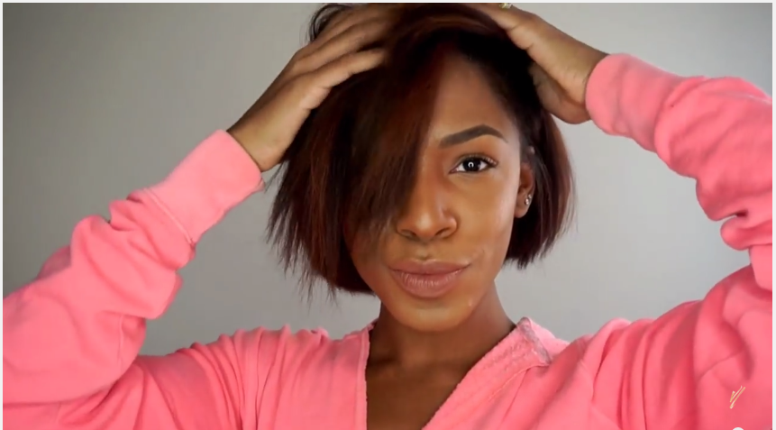 How To Wash Blow Out Straighten Natural Hair For Best Result