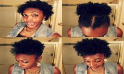 Twist n Curl | Twist And Curl Natural Curly Fro Hairstyle.