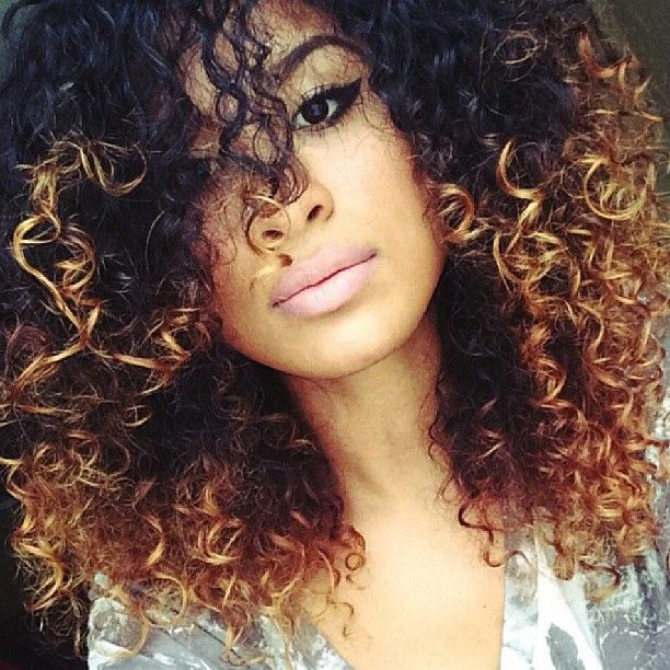 3 Hot Curly Hair With Blonde Highlights Pics That Will Take Your Breath  Away ⋆ African American Hairstyle Videos - AAHV