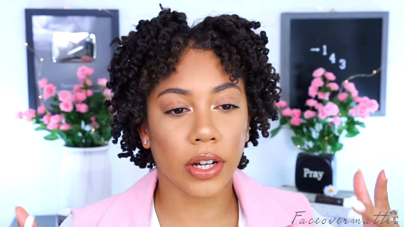Two strand twist on short natural hair