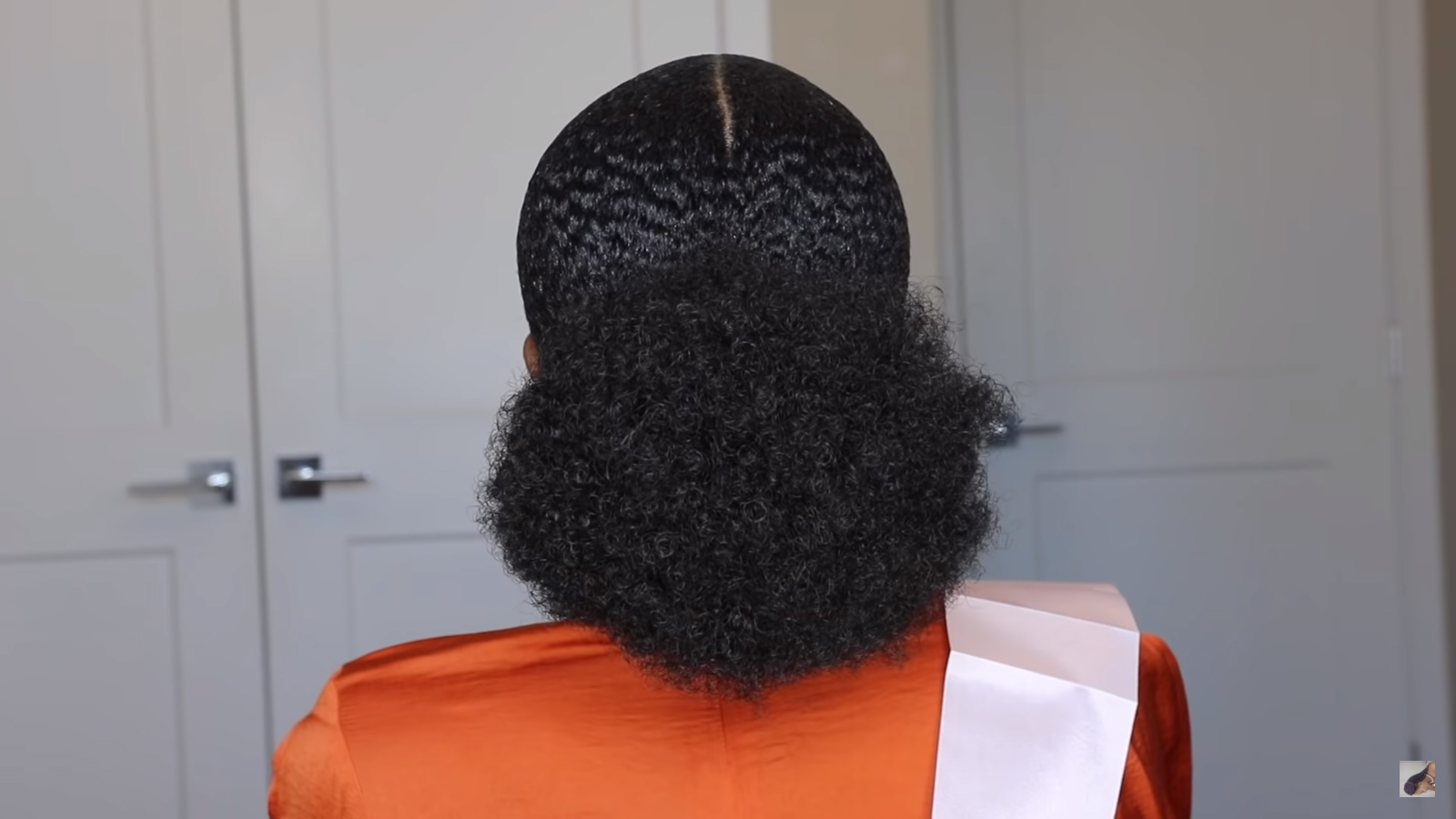 How Adanna Slicks Down Her Sister's Thick 4C Natural Hair...The Style Looks  Amazing ⋆ African American Hairstyle Videos - AAHV