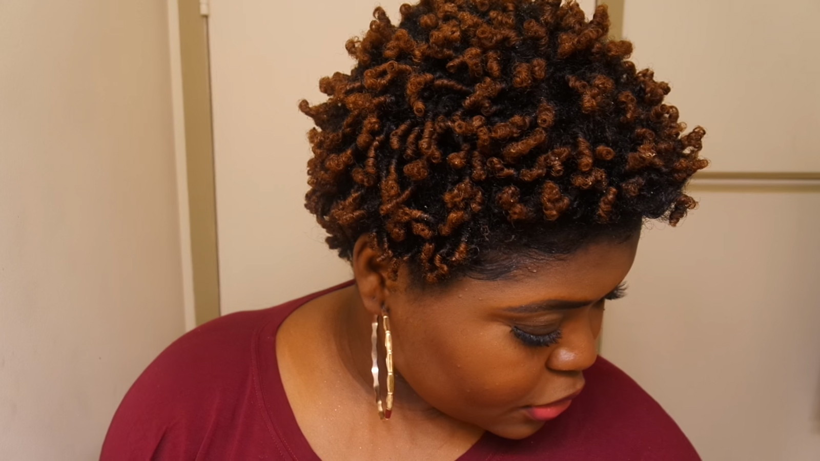 Super Defined Protective Hairstyles Using Finger Coils On 4C Natural Hair