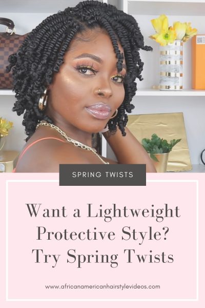 Looking For That Perfect Lightweight Pre-Twisted Protective Style? Try ...
