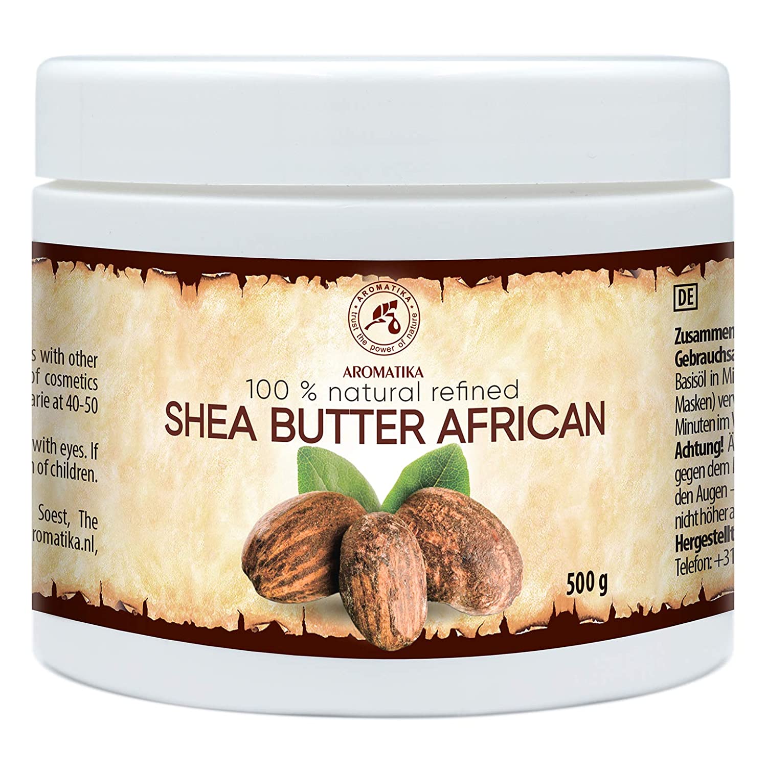 Pure Refined 100% Natural & Pure Shea Butter for Body Care