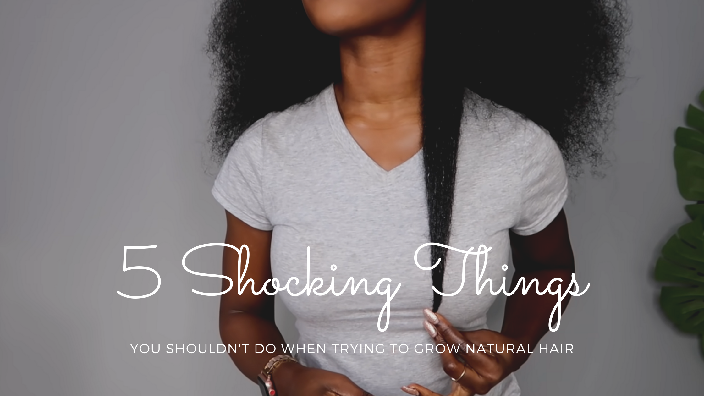How To Make Your Natural Hair Grow Faster By Not Doing These 5 Shockingly  Obvious Things ⋆ African American Hairstyle Videos - AAHV