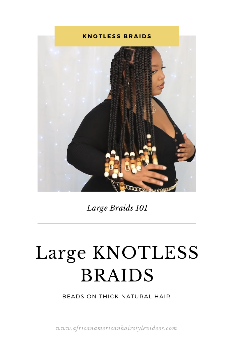 knotless box braids