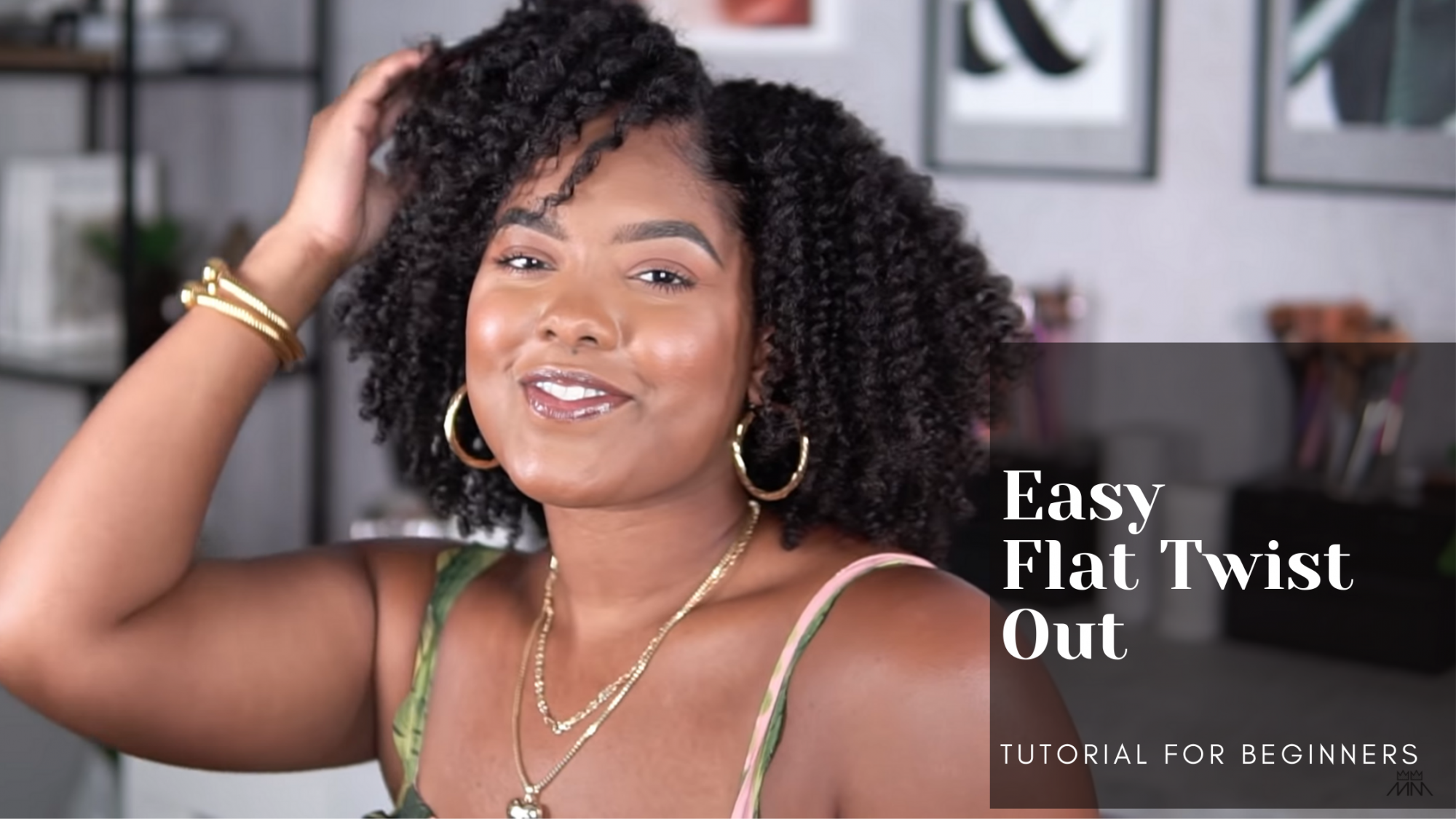 Easy flat twist out tutorial